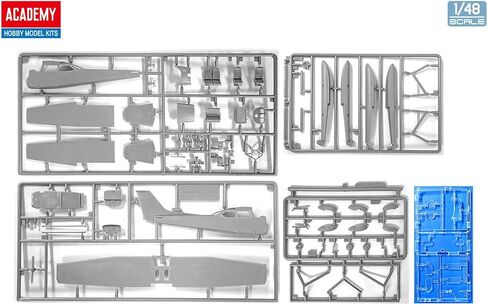 أكاديمية 1/48 Cessna 172 Skyhawk Cap Aviation Patiation Plastic Model 12367 (Airplane) in Saudi Arabia
