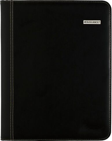 AT-A-Glance Executive® 2026 Padfolio الشهرية ، الأسود ، كبير ، 9 "× 11" in Kuwait