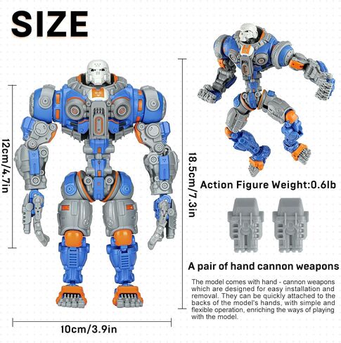 Action Figures Multi-Jointed Movable Robot Toy, Science Fiction Mecha Model Player Collection Model Multi-Articular Action Figures for Desktop Decorations in Kuwait
