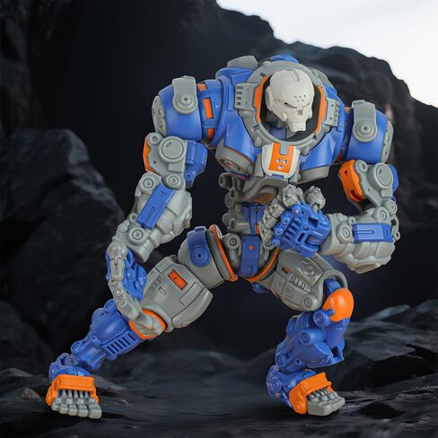 Action Figures Multi-Jointed Movable Robot Toy, Science Fiction Mecha Model Player Collection Model Multi-Articular Action Figures for Desktop Decorations in Kuwait