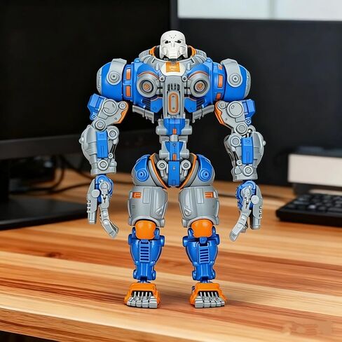 Action Figures Multi-Jointed Movable Robot Toy, Science Fiction Mecha Model Player Collection Model Multi-Articular Action Figures for Desktop Decorations in Kuwait