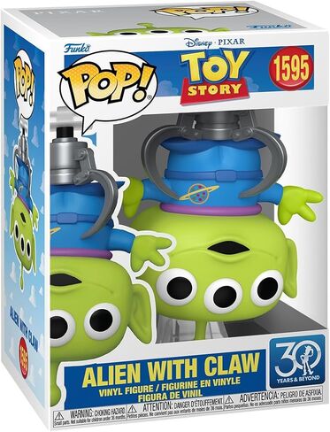 Funko Pop! Disney: Toy Story 30th Anniversary - Alien with Claw - Collectable Vinyl Figure - Gift Idea - Official Merchandise - Toys for Kids & Adults - Movies Fans - Figure for Collectors and Display in Saudi Arabia