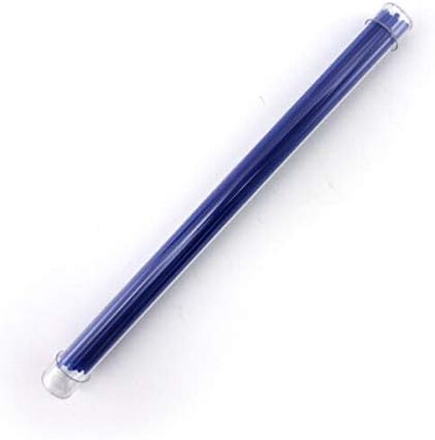 Deep Cobalt Blue Opal COE 90 Stringer Sample - 4.375" Long Bullseye Glass Stringer in Saudi Arabia