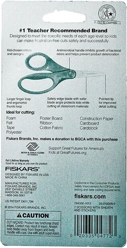 Fiskars Pink 5 Tip Pointed Kids Scissors in Saudi Arabia