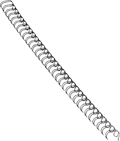 زميلات 5255401 ملطفة ربط الأسلاك مزدوجة الحلقة ، 1/2 بوصة ، 100 sht cap ، 25/pk ، bk in Kuwait
