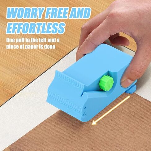 3D Printed Cat Scratcher Cutter Tool, Handheld Cardboard Craft Machine with 10 Blades, Kitten-Shaped DIY Kit for Scratching Boards & Beds(Blue,Size:4inch) in Saudi Arabia