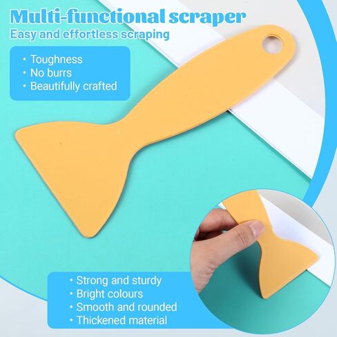 6 Pcs Bone Folders Crease Makers Plastic Bone Folder Paper Creaser Set Scoring Tool Folding Bookbinding Tool Origami Tools for Handmade Scrapbooking Bookbinding Paper Cards Crafts Leather Burnishing in Saudi Arabia