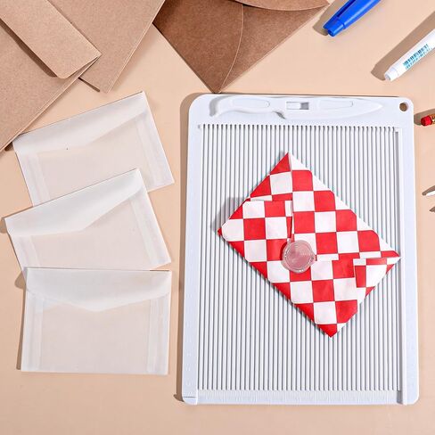 Andibro 6.4 "X 8.5" Craft Mini Loch & Bone Folder Set ، SCORE and TOUL TOULT MULTI GUIRTS SCROPBOOKING SCRAPSING TOUR in Kuwait