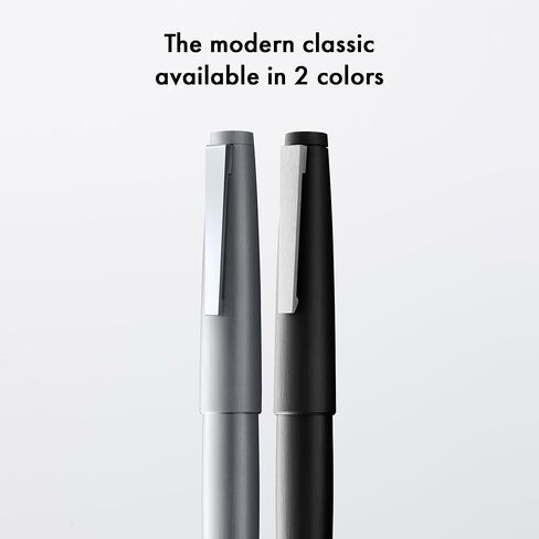 LAMY 2000 Black - قلم نافورة أنيقة في برميل الألياف الزجاجية القوية - 14 ط م. NIB الذهب ، مقعدة جزئيا - مقاس NIB EF in Saudi Arabia