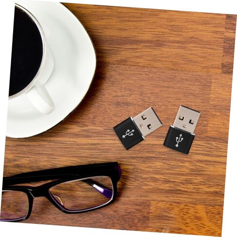 2PCS وظيفة مزدوجة النوع C إلى محول USB Compact Type-C Card Reader ومحول USB للأجهزة المحمولة نقل البيانات وشحن الهواتف الذكية المتوافقة مع in Saudi Arabia