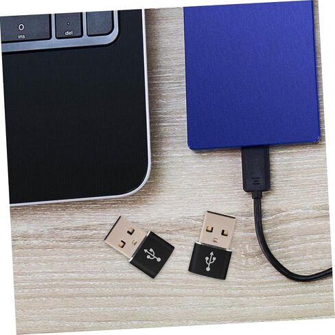 2PCS وظيفة مزدوجة النوع C إلى محول USB Compact Type-C Card Reader ومحول USB للأجهزة المحمولة نقل البيانات وشحن الهواتف الذكية المتوافقة مع in Saudi Arabia