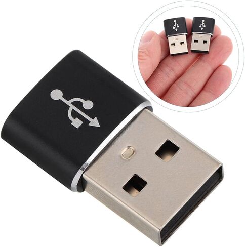 2PCS وظيفة مزدوجة النوع C إلى محول USB Compact Type-C Card Reader ومحول USB للأجهزة المحمولة نقل البيانات وشحن الهواتف الذكية المتوافقة مع in Saudi Arabia