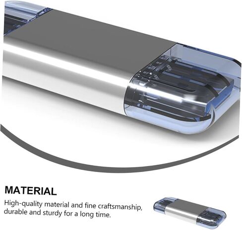 1pc USB-c Memory Card Reader Zinc Alloy Type-c Adapter for Nm Cards Dual Function for Laptops Mobile Phones Compact Design Data in Saudi Arabia