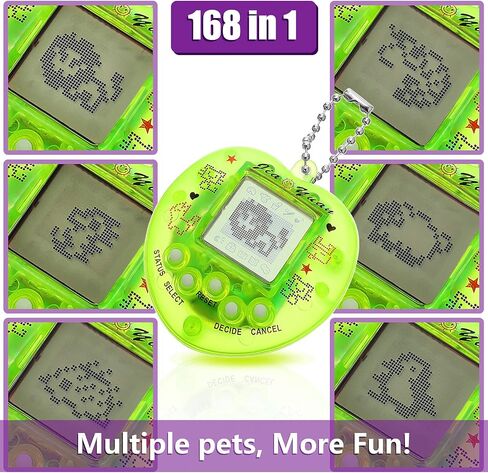 sosation 3 pcs petual pets keychain keychain الافتراضية الافتراضية للحيوانات الأليفة الافتراضية سلسلة المفاتيح تفضل المواد الرجعية الآلة جهة اللعبة in Kuwait