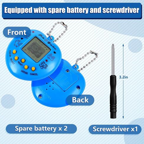 sosation 3 pcs petual pets keychain keychain الافتراضية الافتراضية للحيوانات الأليفة الافتراضية سلسلة المفاتيح تفضل المواد الرجعية الآلة جهة اللعبة in Saudi Arabia
