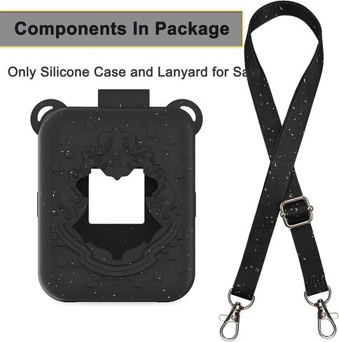Xegimor Silicone Case for Bitzee Harry Potter Interactive Toy Digital Pet ، غطاء واقعي لـ Harry Potter Bitzee الافتراضي للحيوانات الأليفة (العلبة السوداء) in Kuwait