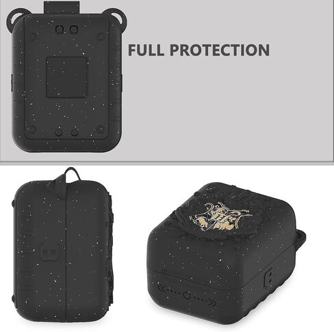 Xegimor Silicone Case for Bitzee Harry Potter Interactive Toy Digital Pet ، غطاء واقعي لـ Harry Potter Bitzee الافتراضي للحيوانات الأليفة (العلبة السوداء) in Kuwait