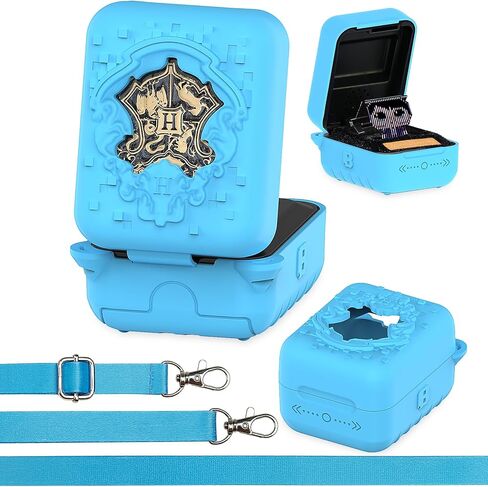 Xegimor Silicone Case for Bitzee Harry Potter Interactive Toy Digital Pet ، غطاء واقعي لـ Harry Potter Bitzee الافتراضي للحيوانات الأليفة (العلبة السوداء) in Kuwait