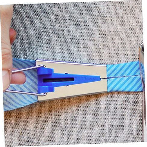 Lurrose 1SET BIAS BIAS MAKERING MAKER SET أدوات خياطة خياطة النسيج لمشاريع DIY تشمل وصناع الأشرطة للأوشحة والحقائب سهلة وخياطة لوازم 3 مساءً in Saudi Arabia