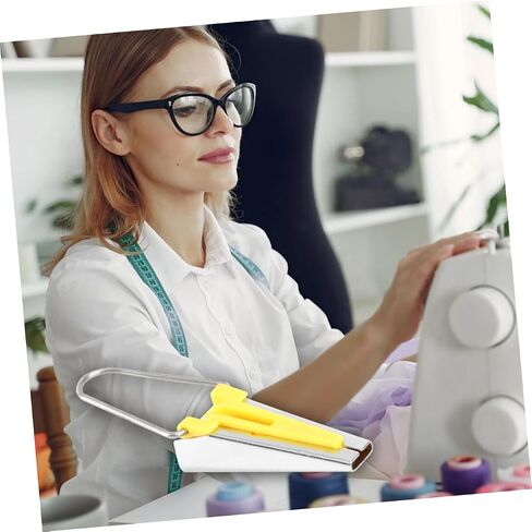 Lurrose 2pcs أداة ربط الأداة خياطة اللحف صانع الربط التحيز الشريط التحيز الشريط التحيز أدوات خياطة اللحف in Saudi Arabia