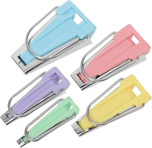 Villful 5pcs التحيز صانع الأشرطة مجموعة أدوات خياطة احترافية لخياطة خياطة اللحف و DIY الحرف اليدوية متعددة التحيز in Kuwait