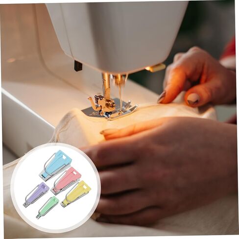 Villful 5pcs التحيز صانع الأشرطة مجموعة أدوات خياطة احترافية لخياطة خياطة اللحف و DIY الحرف اليدوية متعددة التحيز in Kuwait