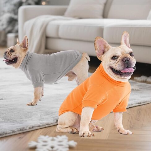 سترة Kooltail Fall Dog ، 3 عبوة من الصوف عيد الشكر الكلاب الياقة المدورة للملابس السحب للكلاب الصغيرة المتوسطة الكبيرة ، معاطف طلاء بارد شتاء لليئة للحيوان in Saudi Arabia
