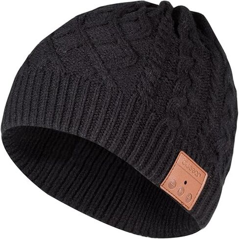 blueear Bluetooth Beanie Hat Bluetooh 5.2 Headphone Wireless Winter Knit Hats with Stereo Speaker and MIC,Gifts for Birthday,Christmas,Thanksgiving Day in Kuwait