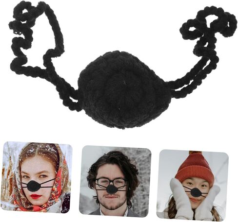 Reusable Braided Thread Nose Warmer Mask for Winter Facemask Nose Bridge Pad Mask in Saudi Arabia