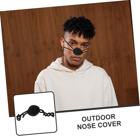 Reusable Braided Thread Nose Warmer Mask for Winter Facemask Nose Bridge Pad Mask in Saudi Arabia