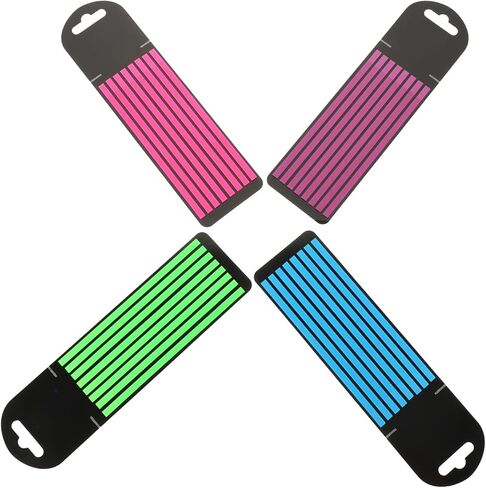 Reusable Highlight Strips of Pet Sticky Page Flags for Focused Reading and Annotation Fluorescent Notepaper for Students and Teachers in Saudi Arabia