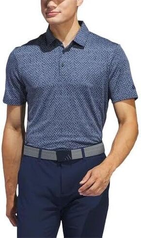 adidas mens Ultimate365 Jacquard Polo Shirt Golf Shirt in Saudi Arabia