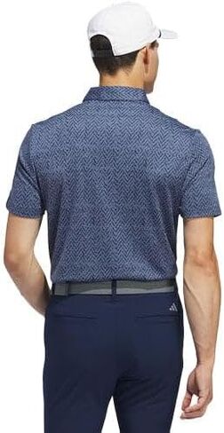 adidas mens Ultimate365 Jacquard Polo Shirt Golf Shirt in Saudi Arabia