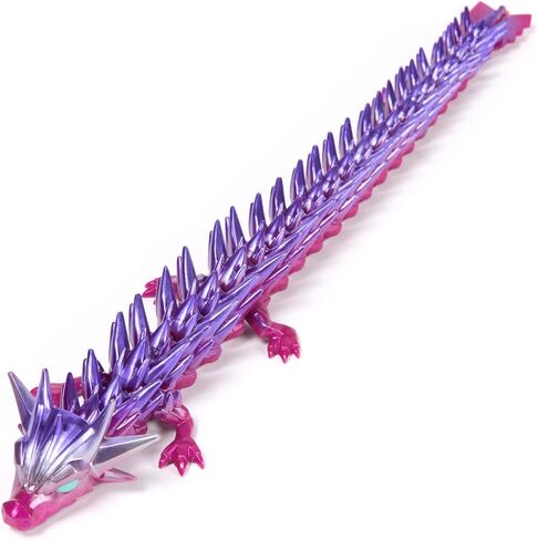 Dragons, 12.5-inch Collectible Articulated Dragon Toy Figure & Blind Box Display Egg, Fidget Home Office & Desk Decor (Styles May Vary) in Saudi Arabia