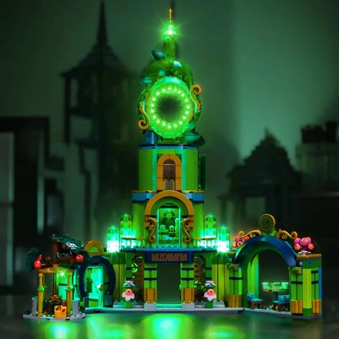 مجموعة مصباح LED متوافقة مع Lego Wicked مرحبًا بكم في Emerald City 75684 -لا توجد عارض in Saudi Arabia