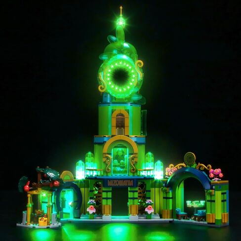 مجموعة مصباح LED متوافقة مع Lego Wicked مرحبًا بكم في Emerald City 75684 -لا توجد عارض in Saudi Arabia