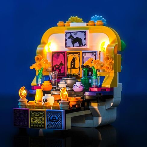 Light kit Compatible with Lego 40811 Altar of The Dead - No Model Only Light, LED Lighting Accessories Compatible with Lego Undead Altar in Saudi Arabia
