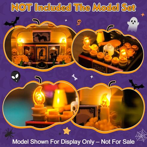 Light kit Compatible with Lego 40811 Altar of The Dead - No Model Only Light, LED Lighting Accessories Compatible with Lego Undead Altar in Saudi Arabia