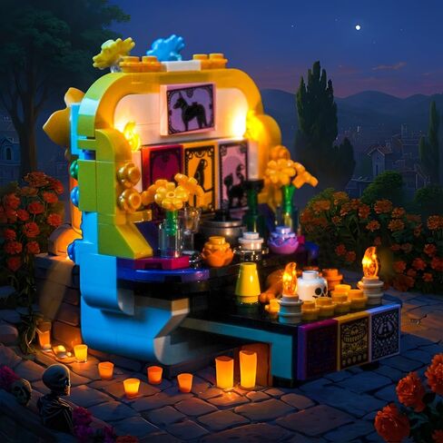 Light kit Compatible with Lego 40811 Altar of The Dead - No Model Only Light, LED Lighting Accessories Compatible with Lego Undead Altar in Saudi Arabia