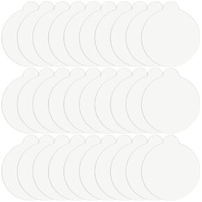 30 Pack 4.3" Replacement Glue Boards for Katchy, Indoor Glue Boards Refill Sticky Cards Compatible with Katchy, for Fenun and Other Models (White)