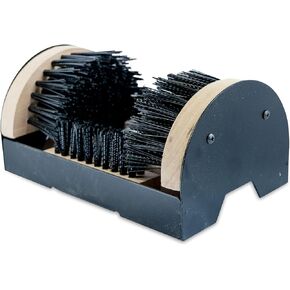Boot Scrubber Cleaner Shoe Brush - Mountable Boot Scrubber Buffer for Boots, Shoes, Sneakers - Indoor/Outdoor Boot Scraper