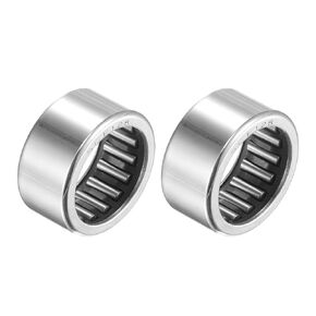 uxcell SCE1210 Needle Roller Bearings, Drawn Cup Open End, 3/4-inch Bore 1-inch OD 5/8-inch Width 12800N Static Load 17500N Dynamic Load 2pcs