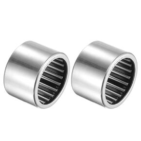 uxcell SCE99 Needle Roller Bearings, Drawn Cup Open End, 9/16" Bore 3/4" OD 9/16" Width 2pcs