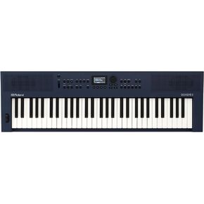 Roland GO:KEYS 3 لوحة مفاتيح لإنشاء الموسيقى | 61-لوحة مفاتيح النوتة | مكبرات صوت ستيريو مدمجة | دعم صوت بلوتوث/MIDI لبث الموسيقى - أحمر داكن