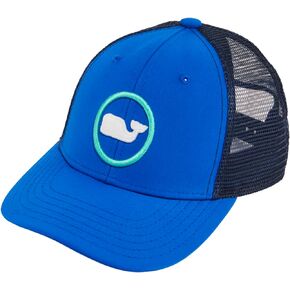 vineyard vines Boys' Whale Dot Performance Trucker Hat