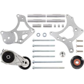 ICT Billet Alternator Bracket Compatible with S10 LS Swap LS1 LS3 LSX LQ4 LQ9 4.8L 5.3L 6.0L 551780-3