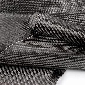 59" x 12" Carbon Fabric Cloth 3K Fabric Cloth (150cmx30cm) 220gsm High Strength Carbon Fiber Fabric (150cmx30cm, Black, 1)