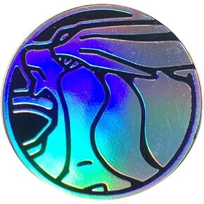 Suicune Pokemon Coin - Standard Size - Silver/Blue