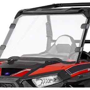 الزجاج الأمامي UTV، الزجاج الأمامي الكامل المقاوم للخدش، الزجاج الأمامي الشفاف متوافق مع 2014-2018 Polaris RZR 1000 XP 1000 4 XP Turbo و2015-2018 RZR 900 RZR 1000 XP in Kuwait