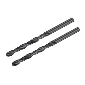 uxcell 2pcs 5.7mm Dia Split Point Tip 141mm Long High-Speed Steel Twist Drill Bit